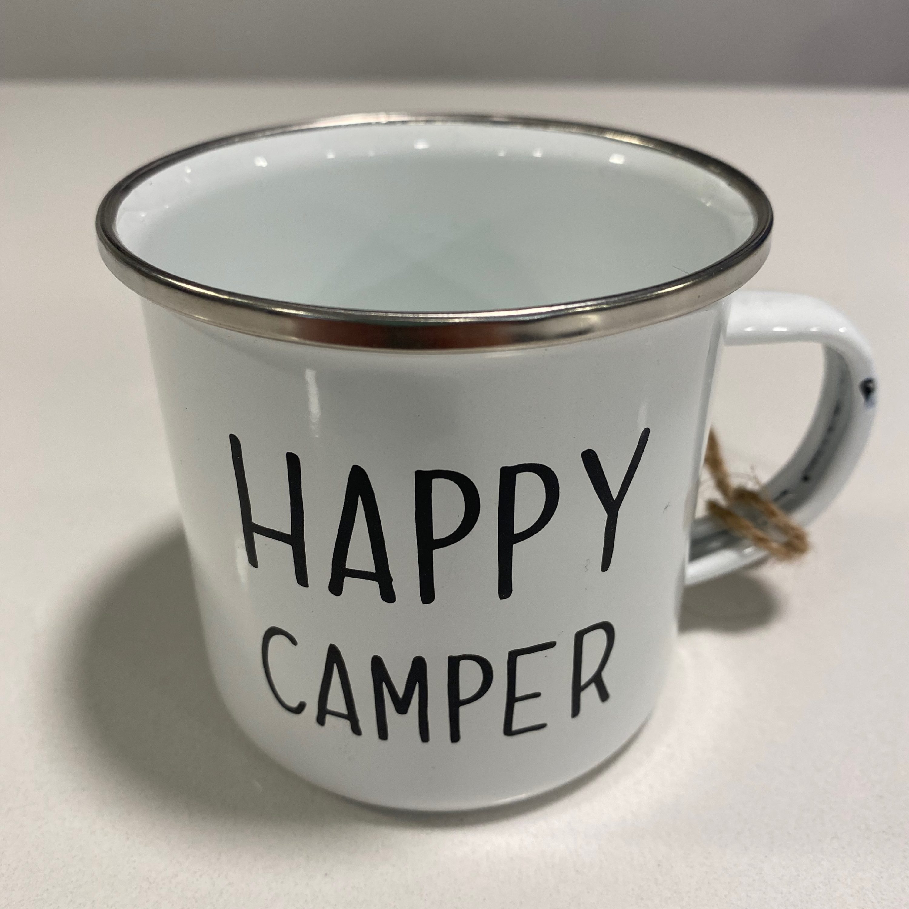 Happy Camper Enamel Mug WSHP